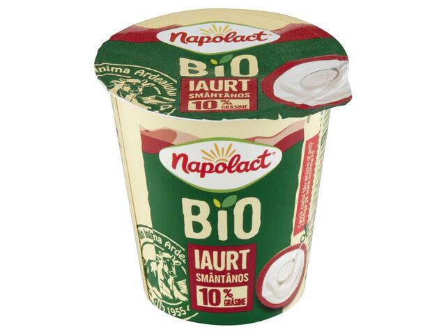 Napolact Bio iaurt 10% grasime 140 g