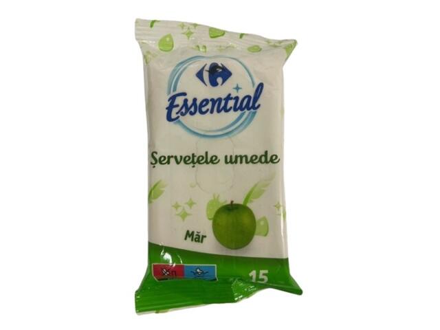 Servetele Umede 15 bucati Mar Carrefour Essential