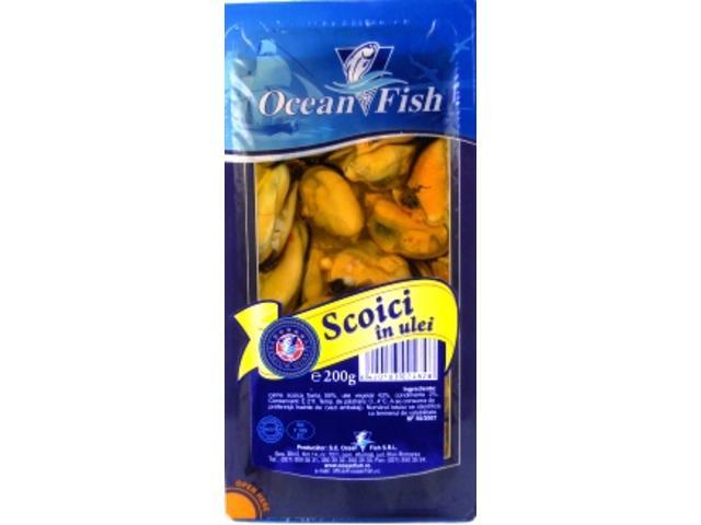 Scoici in ulei Ocean Fish 200g