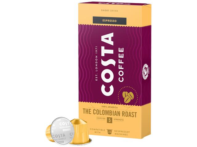 Capsule cafea Costa Colombia Espresso, 10 capsule, 57g