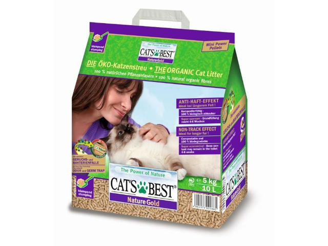 Asternut pentru litiera Cat's Best Nature Gold 10 L
