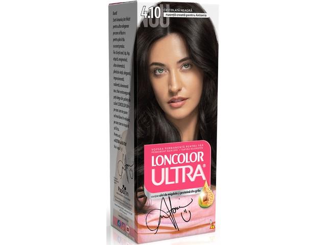 Vopsea de par Loncolor Ultra Nr. 4.10 ciocolata neagra, 100 ML