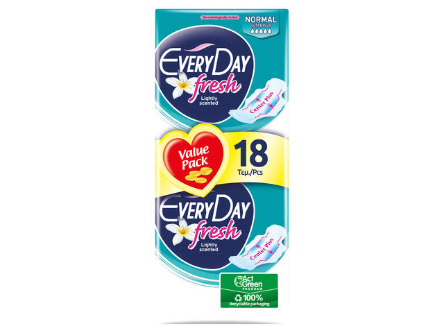 ABSORBANTE DEO NORMAL EVERYDAY 18BUC