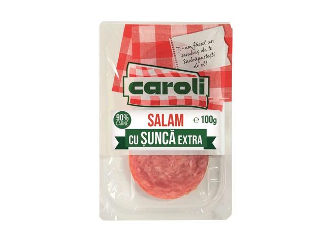 Caroli Salam Cu Sunca Extra Feliat 100G