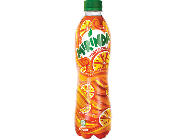 Bautura carbogazoasa cu gust de portocale Mirinda, 0.5 l