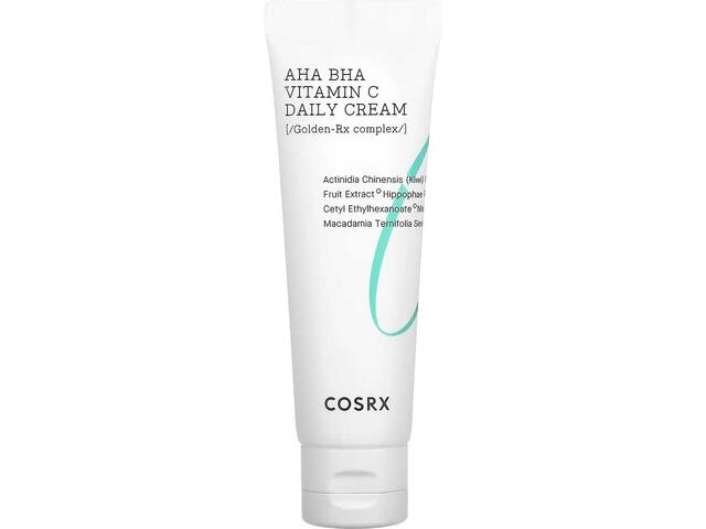 Cosrx Crema Revitalizanta Cu Aha, Bha Si Vitamina C, 50 Ml