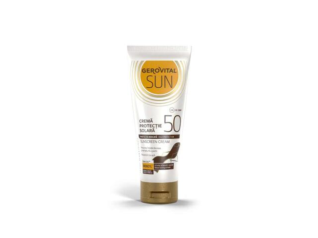 Gerovital Sun Crema protectie solara SPF 50 100ml