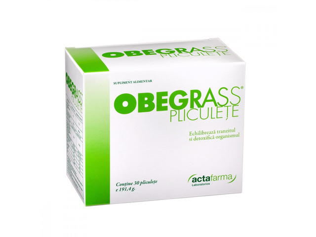 Obegrass, 30 plicuri, Actafarma