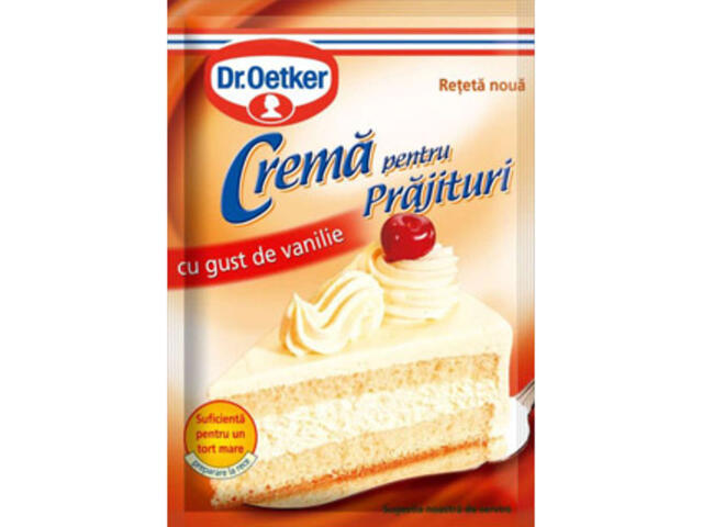 Dr. Oetker crema pentru prajituri cu gust de vanilie 50 g