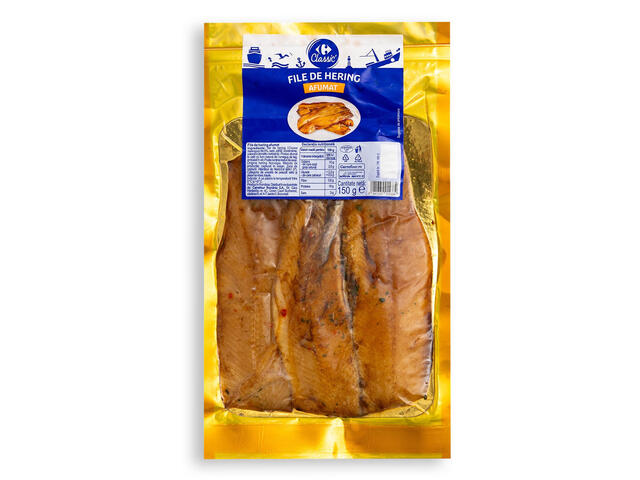 File de hering afumat Carrefour Classic 150g