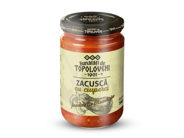 Zacusca cu ciuperci Bunatati de Topoloveni 300g
