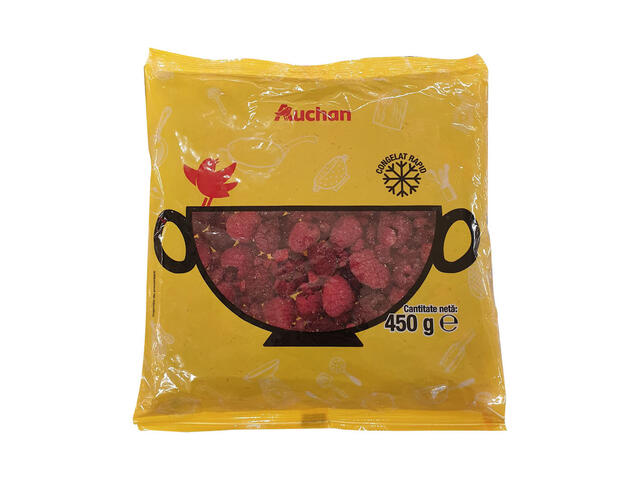 Zmeura congelata Auchan, 450 g