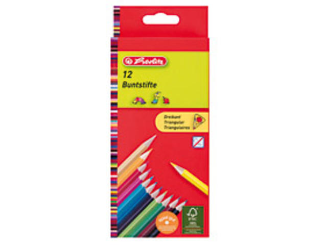 Creioane colorate, 12bucati, Herlitz