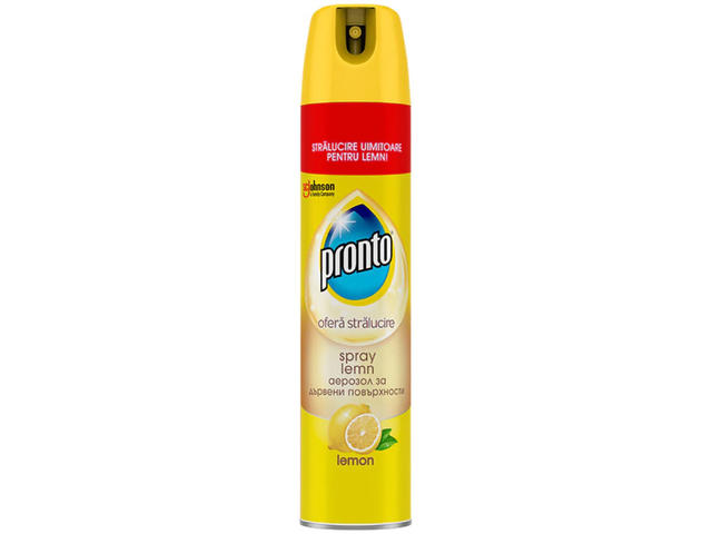 Spray pentru curatarea lemnului Pronto Lemon, 300 ml