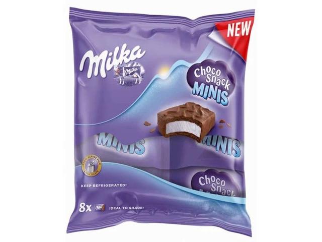 Choco Snack Milka 8x10x12.5g