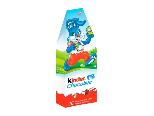 Kinder Chocolate Batoane De Ciocolata Cu Lapte, Cu Crema De Lapte, Ambalate Individul 200 G