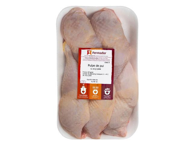 Pulpe de pui cu os, Fermador, per kg