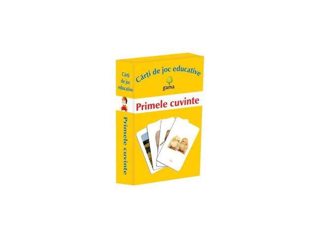 Carti de joc educative- Primele cuvinte