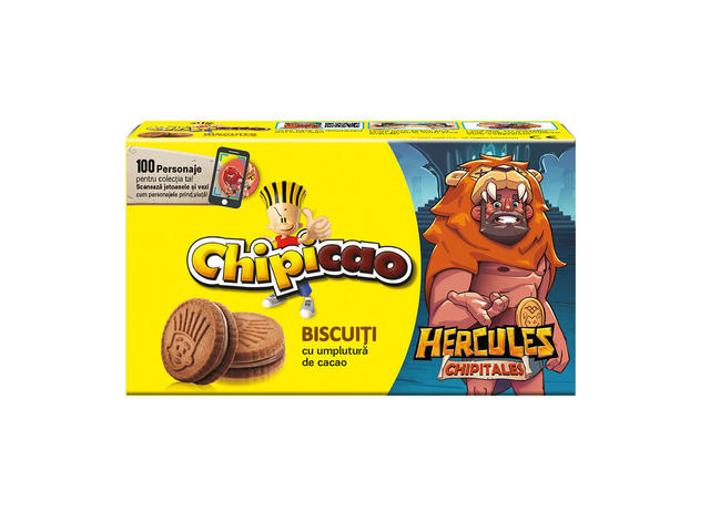 Biscuiti Chipicao cu umplutura de cacao 50g