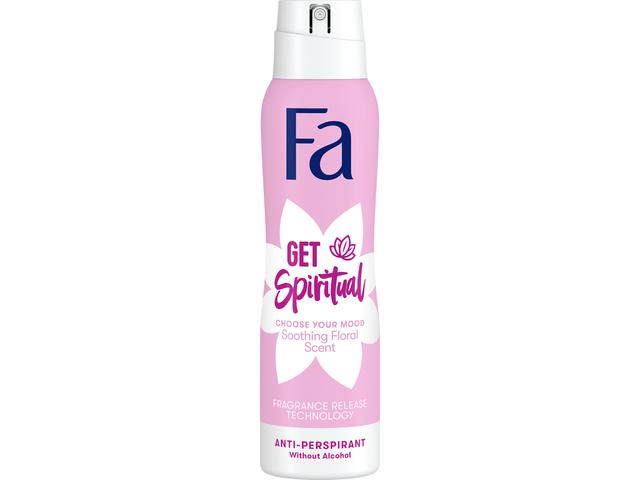 Deodorant Spray Fa Get Spiritual Anti-Perspirant, 150Ml