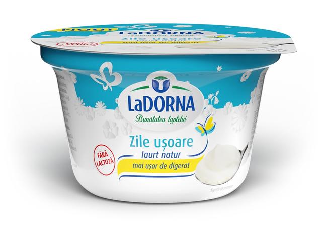 LaDorna iaurt natural fara lactoza 2% 150g