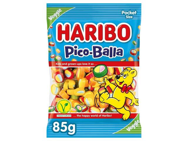 Haribo Pico Balla Bomboane gumate 85g