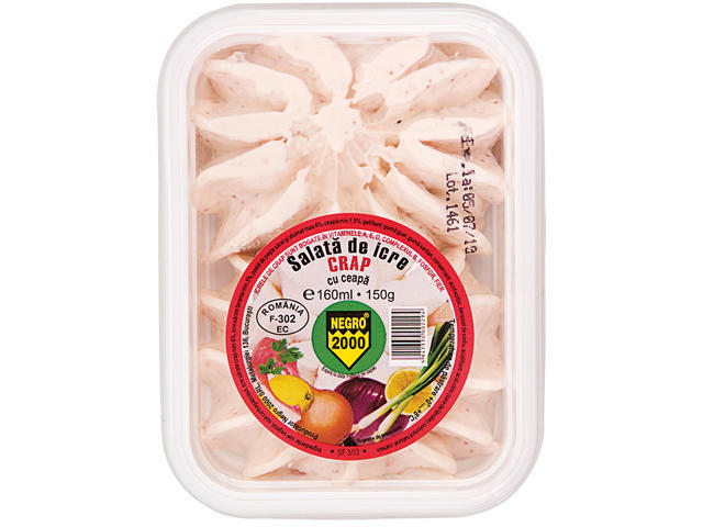 Salata de icre de crap si ceapa Negro 2000 150g