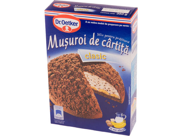 Dr. Oetker prajitura musuroi de cartita 350 g