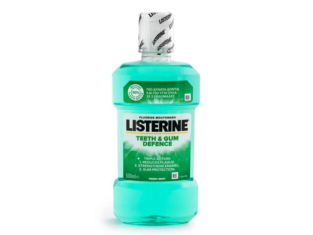 Apa de gura Teeth & Gum Defence Listerine 500ML