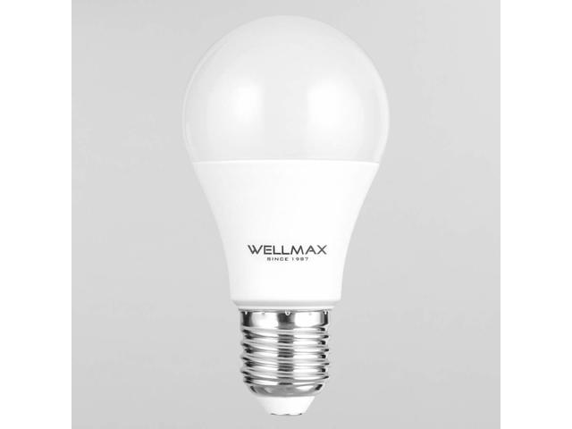 Bec LED WELLMAX 11W E27 L.6 l.6 H.11 alb