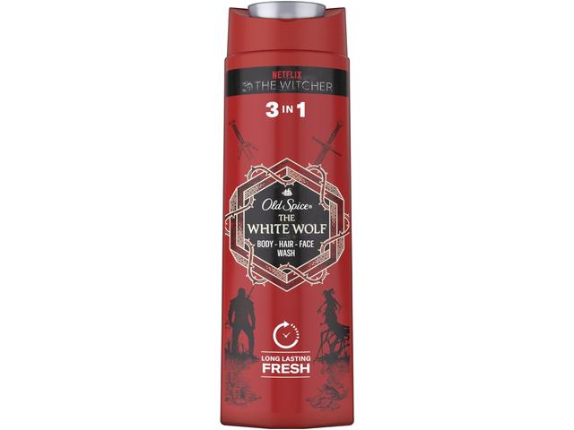 Gel De Dus Old Spice The Whitewolf, Editie Limitata The Witcher, 400 ML