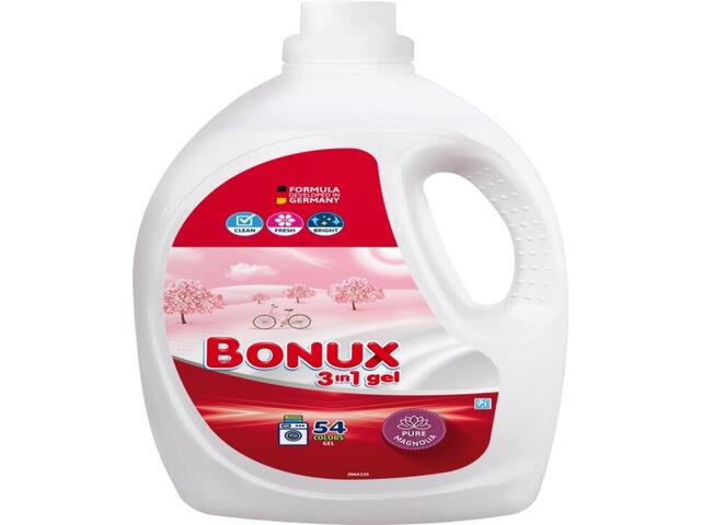 Bonux Detergent gel pure magnolia 54spalari 2.7l