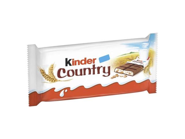 Kinder Country Ciocolata cu lapte  cu umplutura fina de lapte si cereale 94 g