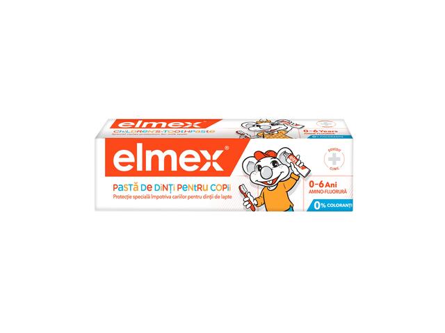 Pasta de dinti elmex® Junior 50ML, 0-6 ani