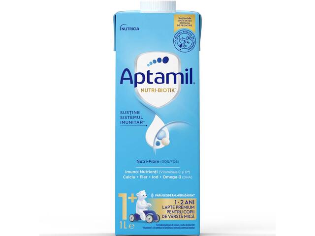 Gata de consum Nutri-Biotik 1+ 1L Aptamil