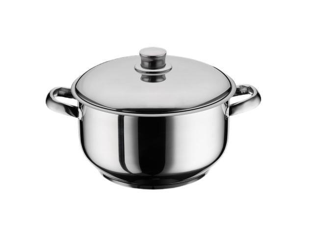 Oala cu capac, inox, 28 x 18 cm, 10.5 L