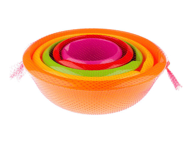 Agora Plast Set boluri plastic olor 5 bucati