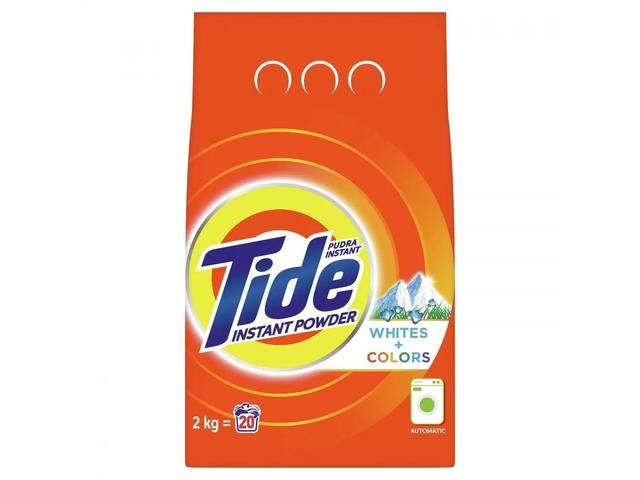 Detergent automat pudra Tide Alpine Fresh 2 kg, 20 Spalari