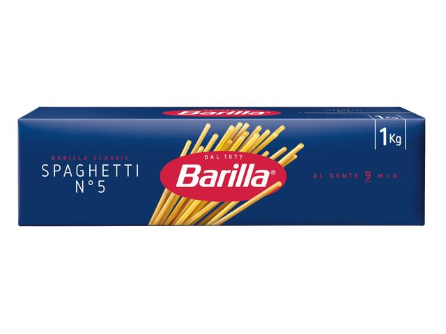 Paste lungi Spaghetti n5 Barilla, 1000g