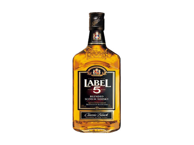 Label 5 Scotch Whisky 40% 0.35 l