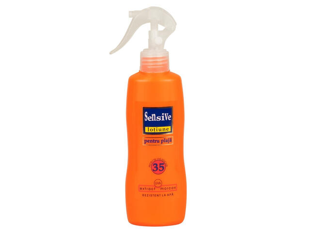 Lotiune spray pentru plaja Sensive FPS35, 250ml