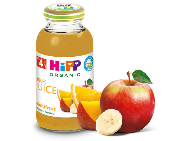 Hipp Bio suc fructe ecologice 100% 200ML