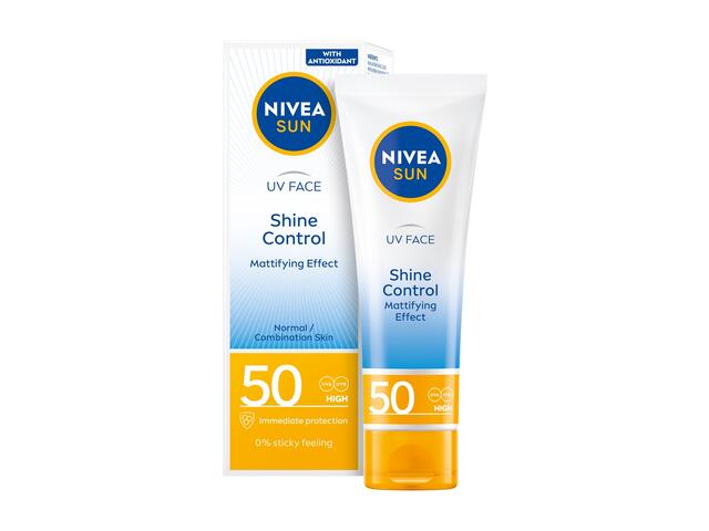 Crema cu protectie solara Nivea Anti Age, SPF50, 50 ML