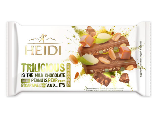 Ciocolata Heidi Trilicious Para 180g