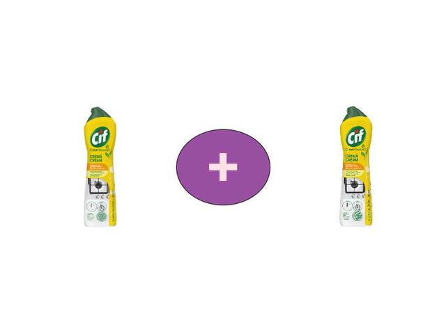 Crema Abraziva Lamaie Cif 500 ML, 2 la pret de 1