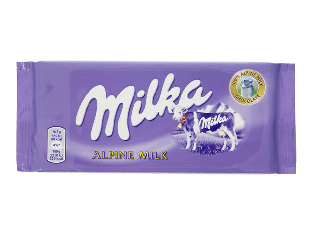 Milka Ciocolata lapte 100g