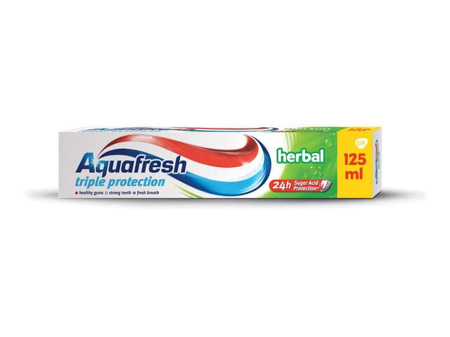 Aquafresh Herbal Pasta de dinti 125 ml