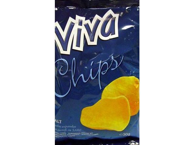 Chips sare 50g Viva
