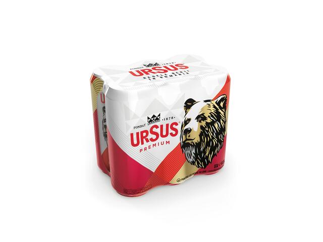 SGR*Ursus Bere blonda 5% alc 6 x 500 ml