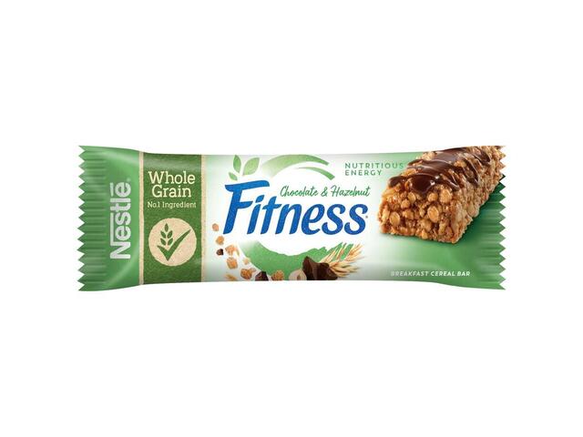 Nestle Fitness Delice Choco and Hazelnut Baton de cereale pentru mic dejun 22.5g